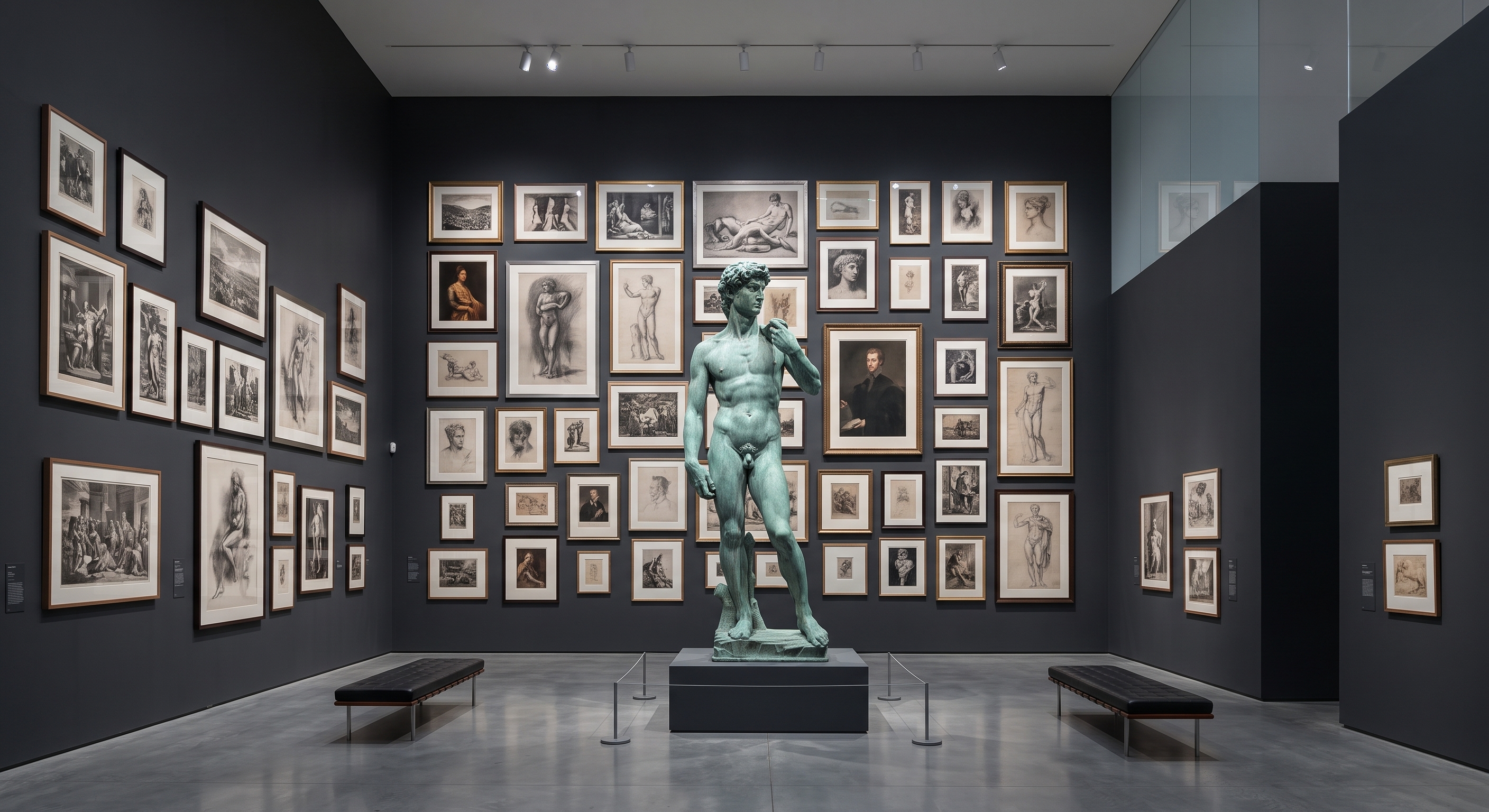 Institutional Gallery Installation
